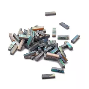 40x Abalone Shell Inlay Width:1/16" (1.4mm) Guitar Binding Strip Luthier - Picture 1 of 6