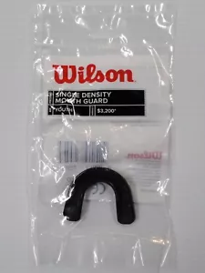 Wilson Single Density Strapless Youth Mouth Guard Black - Picture 1 of 2