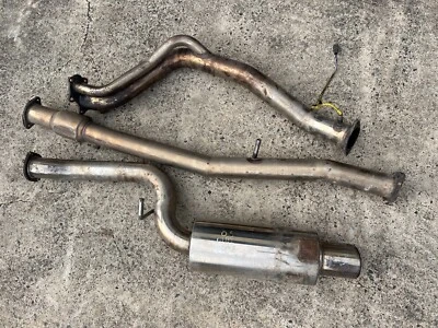 Subaru Impreza GDB WRX STi 05 - 07 EJ255 Turbo Back Aftermarket Exhaust System - image 1 of 4