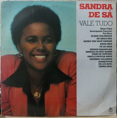 SANDRA DE SA 1992 “VALE TUDO” Latin Funk Soul Breaks TIM MAIA BRAZIL LP HEAR - Image 1 of 4