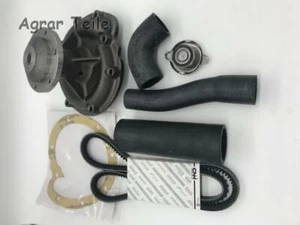 Wasserpumpe Set Reparatursatz Schläuche Kühler Case IHC 433 533 633 - Bild 1 von 1