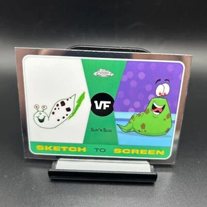 2025 Topps Chrome VeeFriends Sketch to Screen #SK-12 Slay’n Slug - Picture 1 of 2