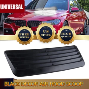 Funda universal para automóvil capucha de admisión de flujo de aire cuchara ventilación capó cuchara cucharada de persiana cucharada NUEVA - Imagen 1 de 8
