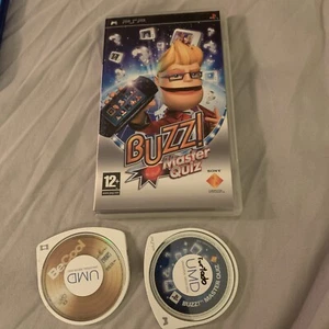 Sony PSP UMD Game Movie Lot Bundle Buzz Master Quiz & Be Cool - Picture 1 of 9