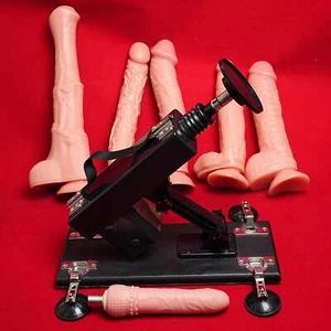 Fickmaschine Dildo Vibrator Sex Maschine Realistische Automatische Sexspielzeug - Bild 1 von 59