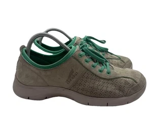 Dansko Elise 4401242443 Damen-Schnürsneaker grau türkis Wildleder Größe 40 EU 9,5-10US - Bild 1 von 9