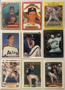 11 tarjetas de béisbol de Jim Deshaies - Imagen 1 de 4