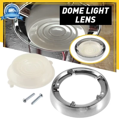 Cubierta de lámpara de lente con bisel de luz de cúpula interior para Ford Mustang Falcon Comet Fairlane Foto 1 de 4