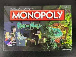 Rick and Morty Monopoly Adult Swim Edition Juego de Mesa Completo - Imagen 1 de 10