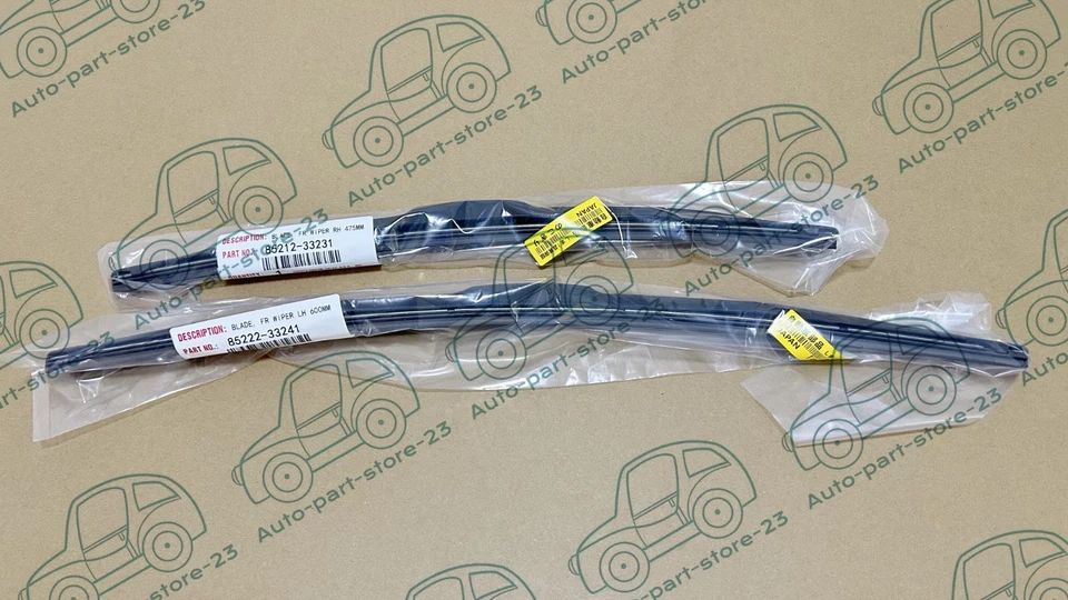 GENUINE FACTORY SET FRONT WINDSHIELD WIPER BLADES FOR 2007-2012 LEXUS ES ES350 - Image 1 of 1