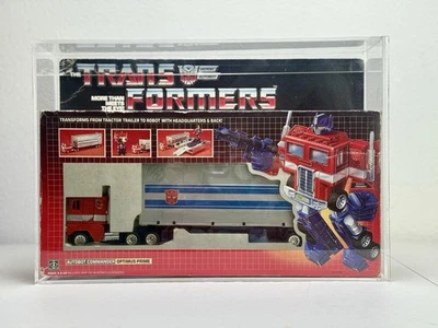 VINTAGE 1984 G1 Optimus Prime Transformers 100% Complete T2 Original NICE Box - Image 1 of 4