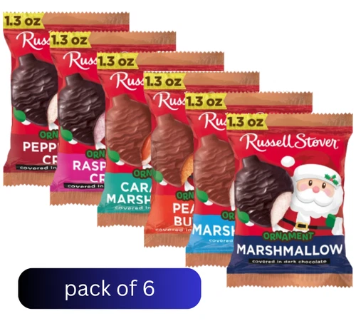Russell Stover Christmas Dark & Milk Chocolate Variety Pack 13 oz, Pack of 6 - Image 1 of 1