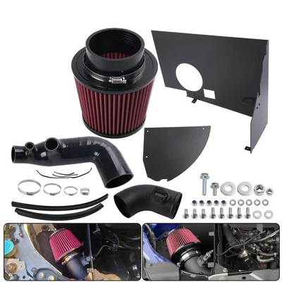 Cold Air Intake Kit w/Red Filter For 2019-2025 BMW 320i 330i G20 B48 2.0L Engine - Image 1 of 4