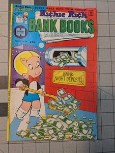 Libros de Richie Rich Bank #24 cómics de Harvey 25c bien estado v2 - Imagen 1 de 4