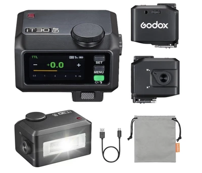 Godox iT30Pro F Flash Kamerablitz HSS TTL 2,4G Wireless Pocket Flash für Fuji - Bild 1 von 4