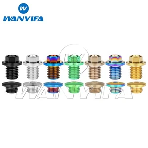 2pcs Titanium Schaltung Bleed Bolts Hose Locking Screws for Road Bike Shimano - Picture 1 of 23