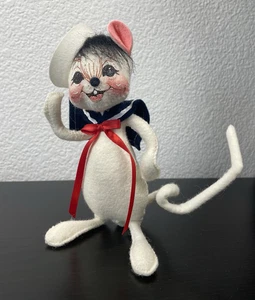 Vintage Annalee Sailor Navy Handmade Patriotic Doll Americana Flag 4th July VTG - Picture 1 of 7