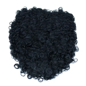 Black Chest Body Hair Wig Funny 70s Disco Halloween Costume Cosplay Accessory - Picture 1 of 4