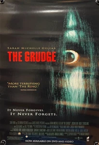 The Grudge Movie Poster 27x40 Original Video Store DVD Rolled - Picture 1 of 2