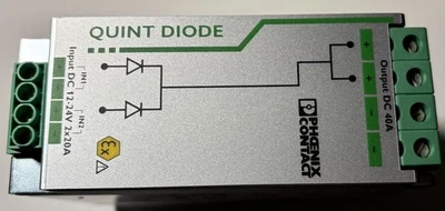 Phoenix Contact Diodenmodul QUINT-DIODE/12-24DC/2X20/1X40 2320157 wie neu - Bild 1 von 4