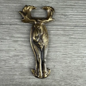 Vintage Boma Elch Bronze Flaschenöffner Kanada Souvenir Made In Canada - Bild 1 von 7
