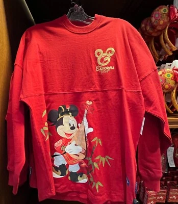 Nueva con etiquetas Camiseta Disney DCA Park 2025 Año Nuevo Lunar Chino Espíritu Talla Mediana M Foto 1 de 3