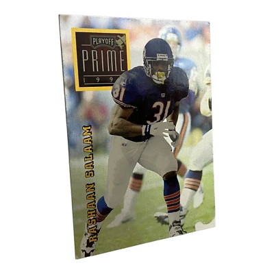 Rashaan Salaam #186 Holo-Foil 1996, Playoff Corp. Prime FAST SHIPPING! - Image 1 of 3
