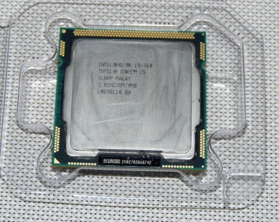 Intel Core i5-760 2.80 GHz 8MB Quad Core CPU Processor LGA1156 SLBRP - Image 1 of 2