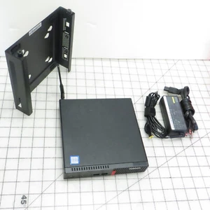 Lenovo ThinkCentre M710q Tiny PC Intel i5 16GB 128GB SSD Windows 10 & Bracket - Picture 1 of 9