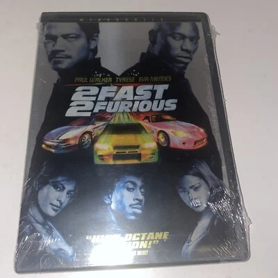 NEW 2 Fast 2 Furious Widescreen Edition DVD Paul Walker Tyrese Eva Medes ACTION - Image 1 of 4
