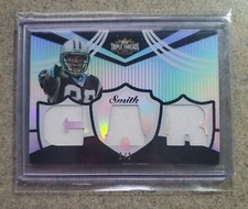 2006 Topps Triple Threads Relics Platinum 1/1 Steve Smith #TTR-55 Panthers Whale
