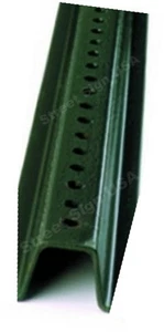 3FT GREEN U CHANNEL SIGN POST BASE HEAVY DUTY FOR STREET ROAD TRAFFIC SIGNS - Picture 1 of 2