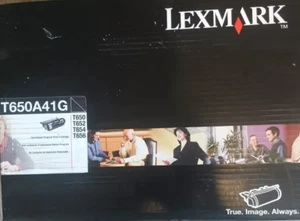Cartuccia toner nero originale Lexmark T650A41G T650 ad alta resa - Foto 1 di 1