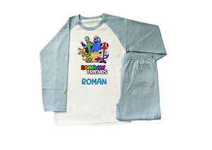 Personalised (optional) RAINBOW FRIENDS Pyjamas - Picture 1 of 4
