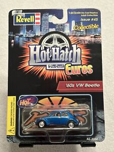 Revell Hot Hatch Euros Series 60s VW Beetle 1/64 Scale Issue #45 (box1F)