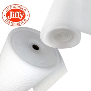 JIFFY FOAM WRAP ROLLS 750mm/1mm PACKING WRAPPING POSTING MOVING PACKAGING - Picture 1 of 5