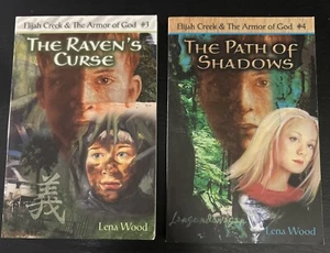 ELIJAH CREEK & THE ARMOR OF GOD  - Lot of 2 - paperback - good - Imagen 1 de 2