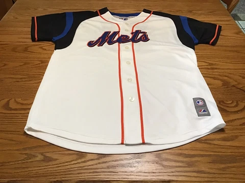 Men’s New York Mets Carlos Beltran #15 15 Majestic MLB Jersey Size XL Cover