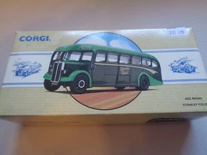 CORGI AEC REGAL STANLEY FIELD. 1993. 165MM Long. Used for display only. - Foto 1 di 24