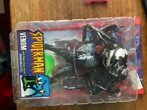 Rare Spider-Man VENOM w/ Alien Ooze Action Figure 2002 Marvel Toybiz Rare Sealed - Picture 1 of 2