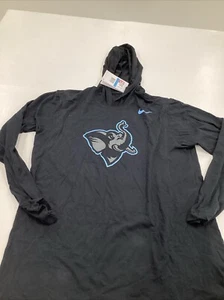 North Carolina Tar Heels Black Nike Lightweight Hoodie Sweatshirt Medium New - Picture 1 of 4