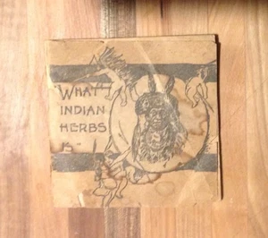 What Indian Herbs - The Great American Herb Company Wash DC antico opuscolo  - Foto 1 di 1