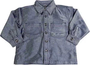Outech Boys Long Sleeve Twill Shirt Jacket - Picture 1 of 3