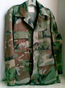 USMC WOODLAND CAMO COMBAT COAT JACKE SMALL/LONG 33"-37" über 71 Höhe - Bild 1 von 13