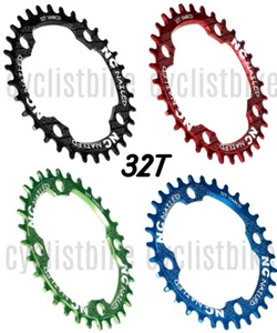 (32T) Corone singole NC chiodate strette larghe BCD 104 mm - Foto 1 di 1