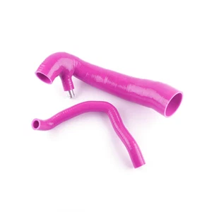 Pink For 2007-10 Mini Cooper S R56 R57 1.6L Turbo Intake Air Silicone Hose SET - Picture 1 of 11
