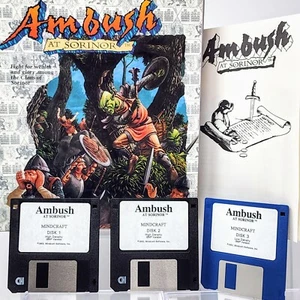 Videojuego Ambush At Sorinor IBM PC Big Box Mindcraft 3.5" - Imagen 1 de 24