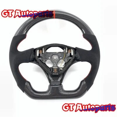 Real Carbon Fiber Steering Wheel Fit for Toyota MR2 spyder Matrix Celica Supra - Image 1 of 4