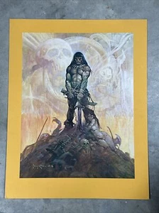 Frank Frazetta Conan The Adventurer 1974 GraphiCreations Lithograph Art PRINT - Picture 1 of 7