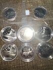 Lot of 8 sealed or capsule 1992 mixed mints Olympics Commemorative quarters